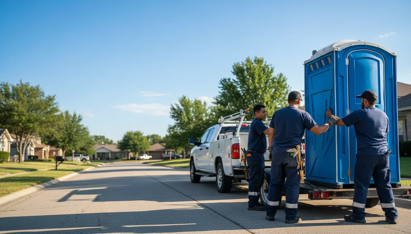 Portable Toilet Rental in Queen City, TX near me